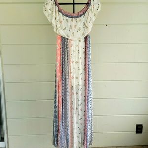 Boho Maxi Dress size Medium by Tassels N Lace